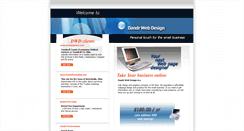 Desktop Screenshot of dandrwebdesign.net